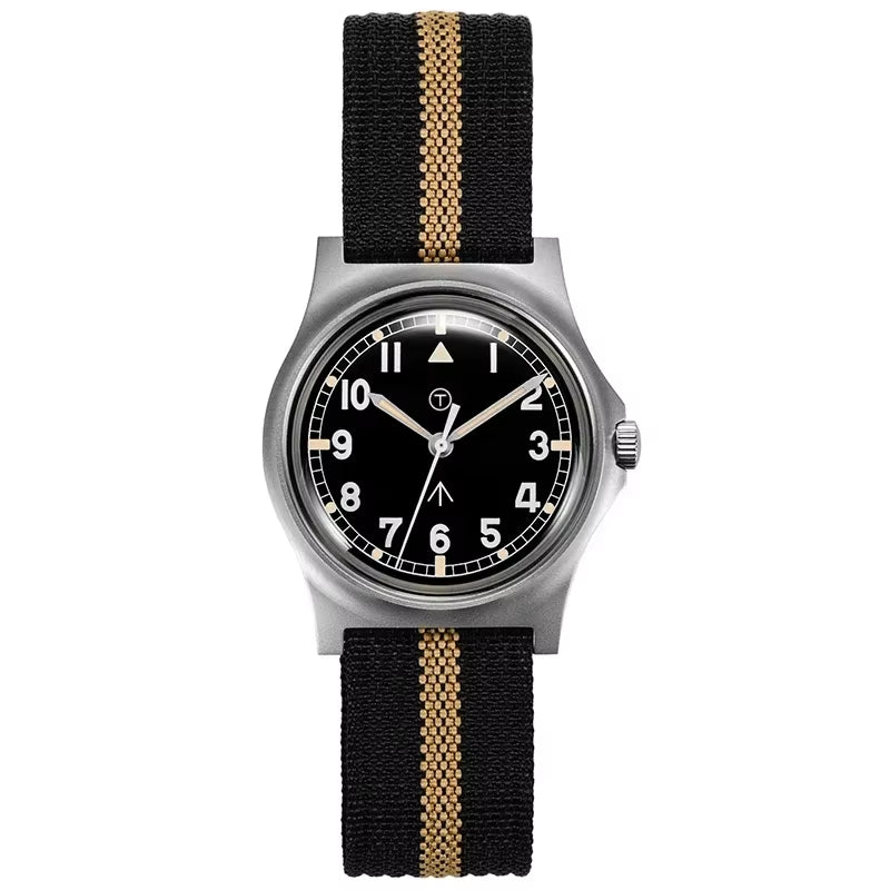 G10 34.5MM Retro Military Watch for Men