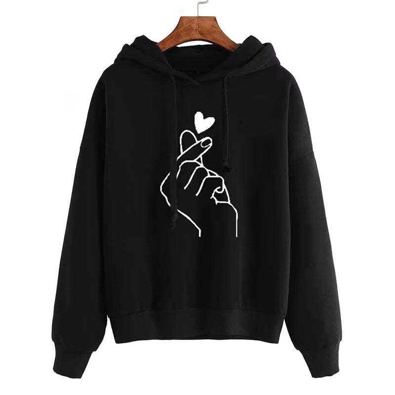 Finger Heart Hoodie