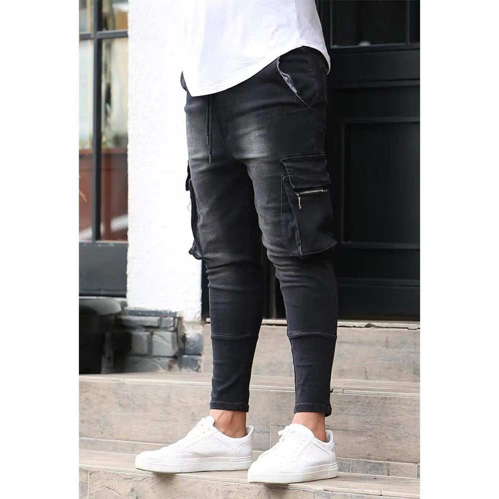 Pantalones Hombre Ripped Skinny Jeans