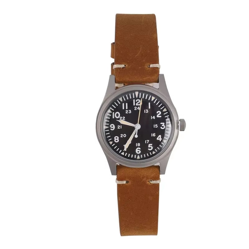 G10 34.5MM Retro Military Watch for Men