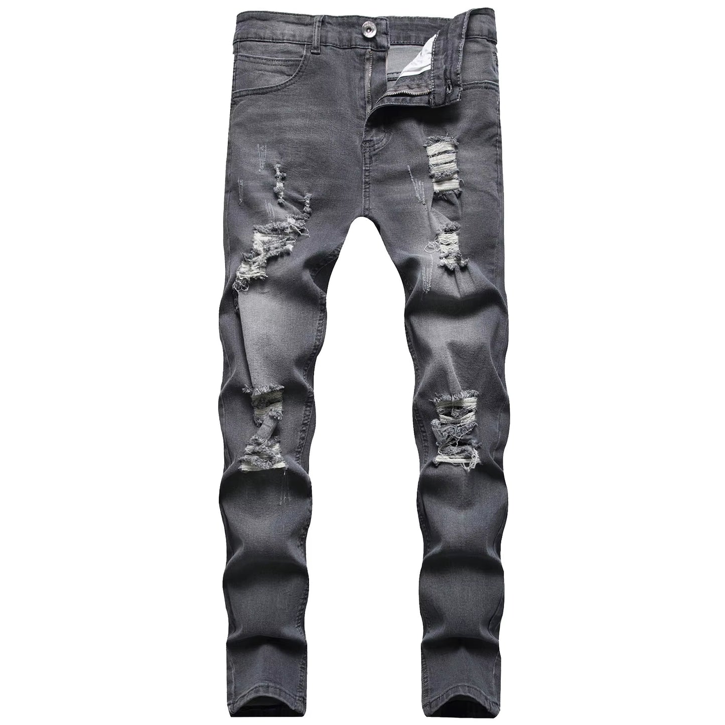  Slim Fit Ripped Jeans