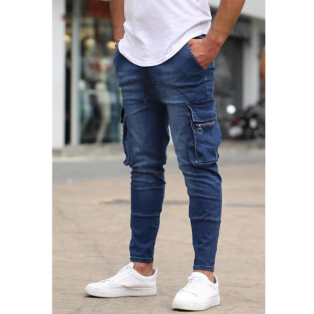 Pantalones Hombre Ripped Skinny Jeans