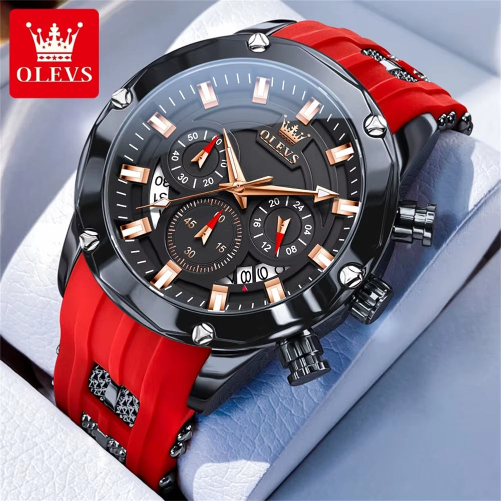 Luxury Multifunctional Chronograph Men's Watch