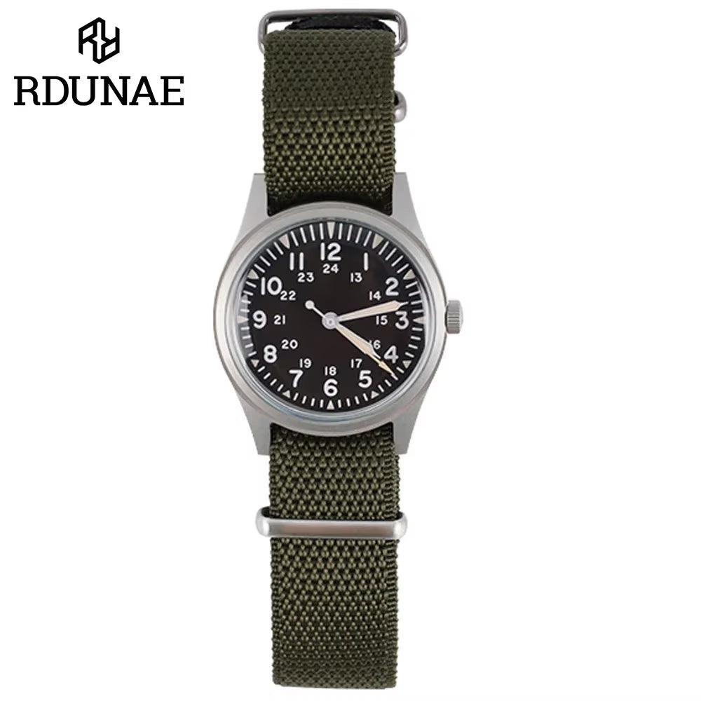 G10 34.5MM Retro Military Watch for Men