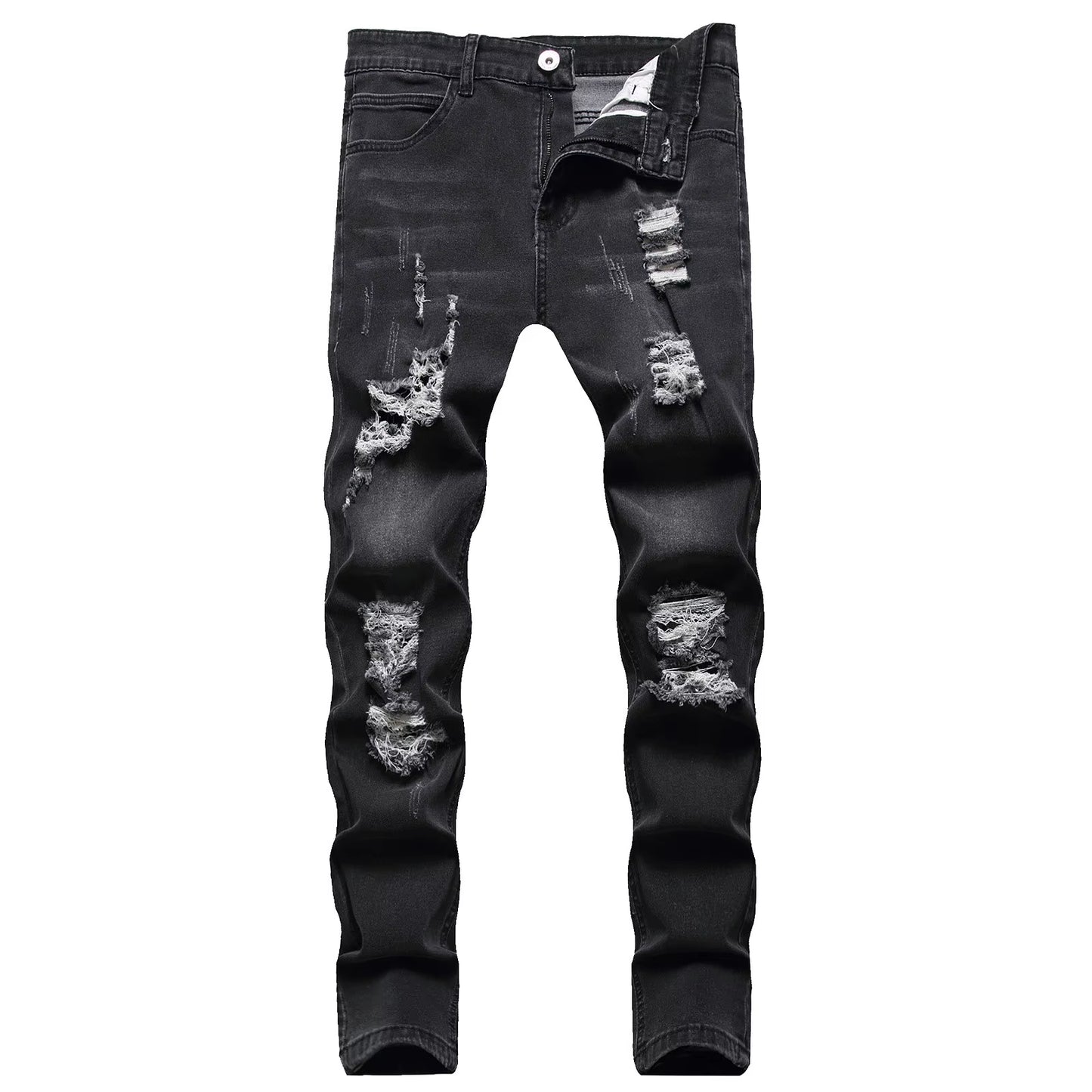  Slim Fit Ripped Jeans